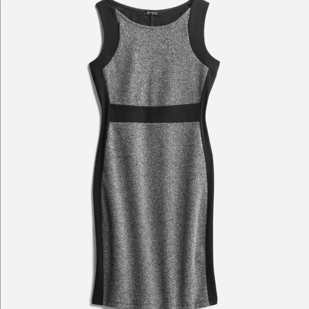Hailey 23 - Black & Gray Knit Dress